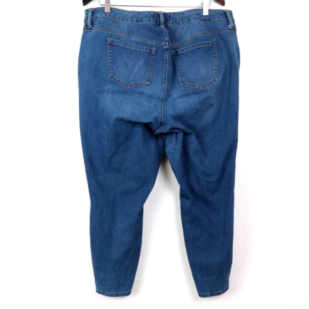 Torrid Size 20R High Rise Curvy Jeans Stretch Denim Medium Blue Wash - Picture 6 of 12